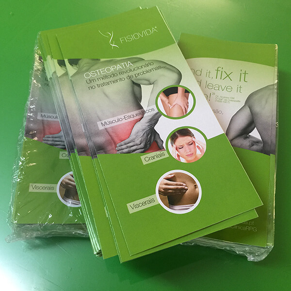 Impressão de Desdobráveis / Flyers
